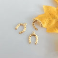 Excellent Lucky Horse Shoe Jewellery Pendant for Women 14K Gold Filled Charm Pendant