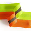 Youguang High Visible Polyester Webbing With Reflective Tape Custom Reflective Webbing Hi-Vis Reflective Strap