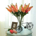 Manufacturers Wholesale Artificial Violet  Silk Delphinium Flowers Wedding Stage Flowers Hyacinth Fake Plant