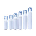 Custom Logo 100ml/150ml Mousse Bottle with White Foaming Pump Fine Mist Large Mouth Cosmetic Packaging for Blush and Toothpaste