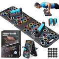 THYFIT Home Gym Workout Equipment New Design 54 Holes Multifunction Foldable Push-up Board ABS for Abdominal Muscle Training
