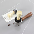 51mm/58mm Coffee Handle Cleaning Brushes with Wood Handle for Coffee Makers