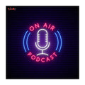 Winbo Manufacture Custom Neon Sign Birthday Party Decor New Design Business Logo Wall Decor Neon Sign Podcast