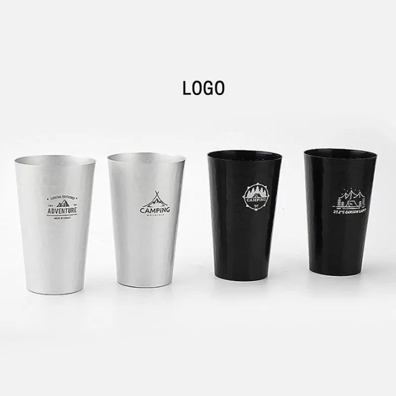 Brand Unique Design and Custom Print Aluminum Drinking Mugs and Tumblers for Outdoor Use