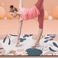 Non Slip Sustainable Sublimation Yogamat 8mm Gym Ecofriendly Thick Custom Print Tpe Suede Yoga Mat with Custom Color & Logo