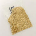 10000 Pcs/bagCrimp Bead Wholesale Jewelry Accessories Findings 18K GOLD Real Gold Plating End Beads for Jewelry Making2mm-3 mm