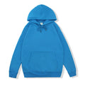 Premium Quality Men's Autumn Sweatshirt New Style Thick Hoodie in Solid Color Lightweight Heavyweight Features Plain Design