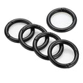 30mm Metal Spring O Ring Clasp Round Clips Mini Carabiner for Jewelry Making Bag Purse Strap Keyring