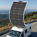100W Flexible Solar Panels 23.7% Efficiency Waterproof IP68 15-Year Warranty Generators Mobile Batteries for Yachts Outdoor