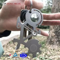 Giveaway Mini Gifts  EDC Outdoor Camping Pocket Bike Shape Keychain Credit Card Multi Tool