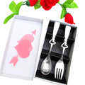 Wedding Gift for Guests Carton Gift Box Wedding Door Gift Spoon Fork Set
