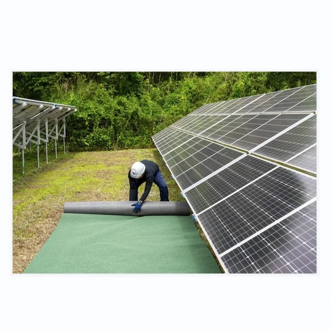 Solar Power Agriculture Greenhouses Anti-grass Sheet Needle Punch Nonwoven Breathable Fusible Weed for Fabric Anti-grass
