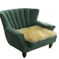Sample Support Sheepskin Sofa Seat Cushion Winter Warm Luxury Long Wool Seat Covers for Home Office Chair and Armchair