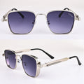 Tony Stark Men Women Sunglasses Brand Design Metal Frame Steampunk Sun Glasses Male Ladies Alloy Eyewear
