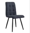 Modern Home Office Dining Chair PU Restaurant-Style Furniture with Velvet Upholstery Fabric for Workshop and Wine Cellar Use