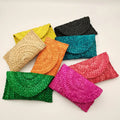 New Arrival Women Straw Clutch Bag Wrist Pouch Evening Elegant Ladies Handbags Women's Messenger Bags