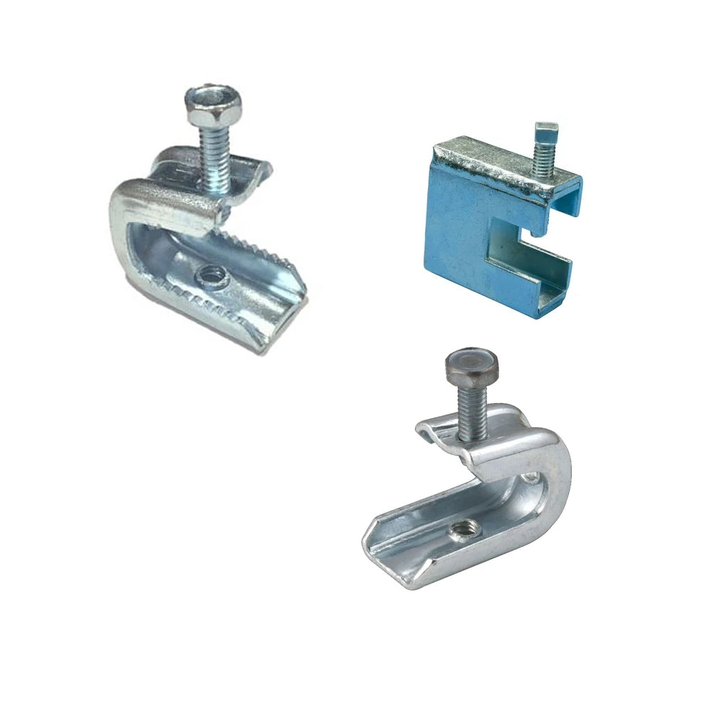 Customized Beam Clamp Punching Stamping Press Stainless Steel Hardware 1/4-20-Thread Beam Clamps Clip