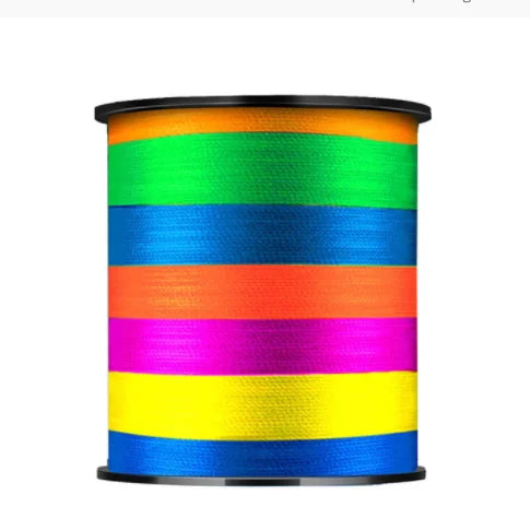 4/8 Strands J Braid Fishing Line 300m 500m PE Braided Line Multifilament Floating Line River Lake Stream