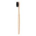 Natural Bamboo Toothbrush for Hotel Travel Bamboo Wooden Case 100% Biodegradable Charcoal Tooth Brush Adults BPA Free