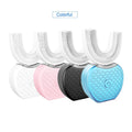 2024 Best Model New Type Children USB Rechargeable Auto U Shape Brush Head Silicone Toothbrush