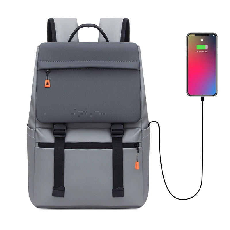 New Style Hot Sale Accepting Cuatomization Logo Fashionable Waterproof PU Casual Backpack