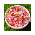 500g Polymer Clay Slices Sprinkles Candy Balls Peppermint for Crafts Making Slime Filler Accessories DIY Nail Art Decoration