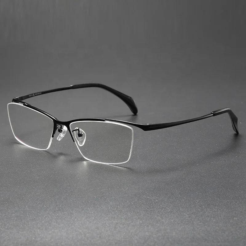 6650 Wholesale Comfortable Striped Lightweight Square Titanium Optical Eye Glasses Sport Silicone Glasses Legs