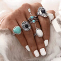 Wholesale Unisex Refined Stainless Steel Hip-Hop Style Amethyst Gemstone Trendy Size 6-10 Fashionable Jewelry Gift