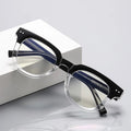 White Black Frame Square Transparent Women Retro TR90 Men Eyeglasses Clear Lens Glasses Frame TR Computer Glasses