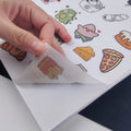 Water Soluble Paper Compatible Stabilizer Backing Letter A4 Size Disappearing Sheets for Embroidery