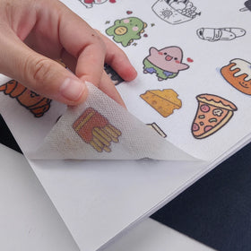 Water Soluble Paper Compatible Stabilizer Backing Letter A4 Size Disappearing Sheets for Embroidery