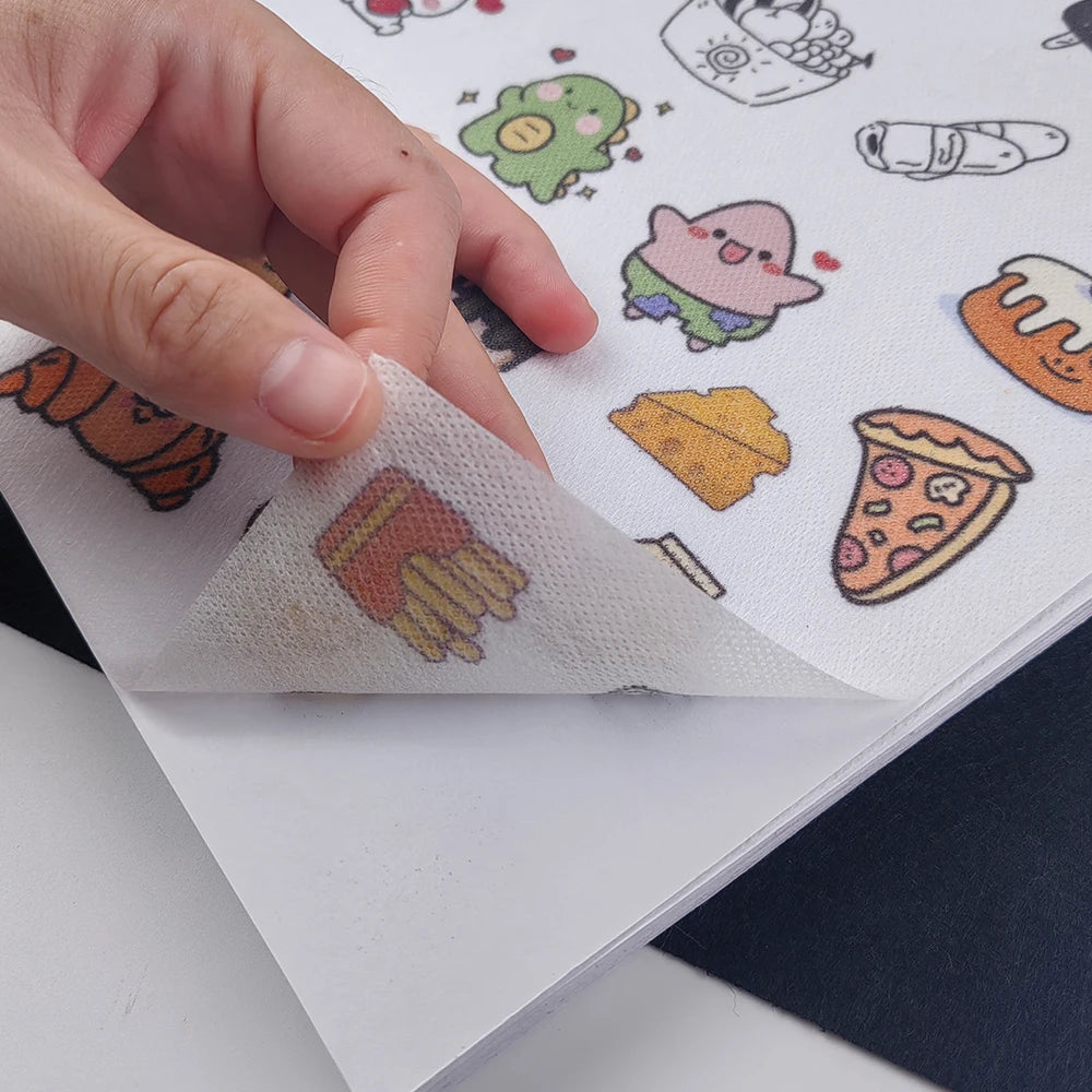 Water Soluble Paper Compatible Stabilizer Backing Letter A4 Size Disappearing Sheets for Embroidery