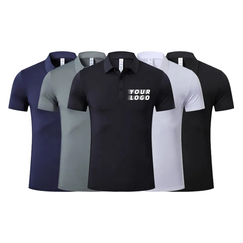 Wholesale Stylish Street Fashion for POLO Shirts Comfortable 100% Pure Cotton Solid Custom Logos Best-Selling INS