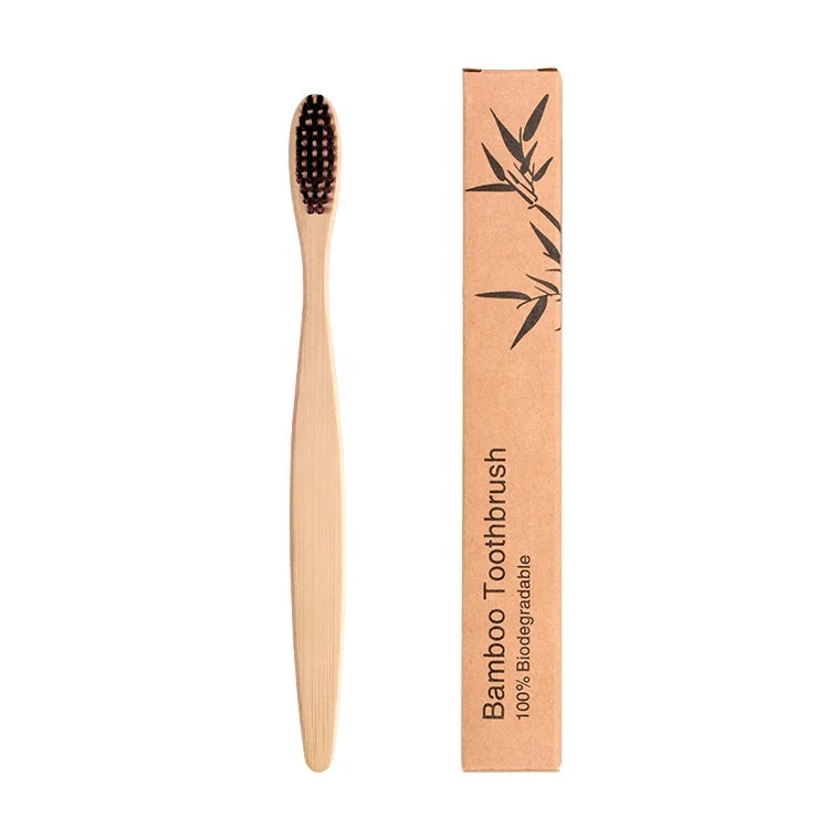 Wholesale Factory Adult Soft Toothbrush Home Use Teeth Bamboo Toothbrush MegaBDM