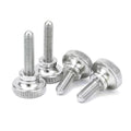 GB834 Metric Flat Head Knurled Stainless Steel 18-8 High Head Double Step Thumb Screw
