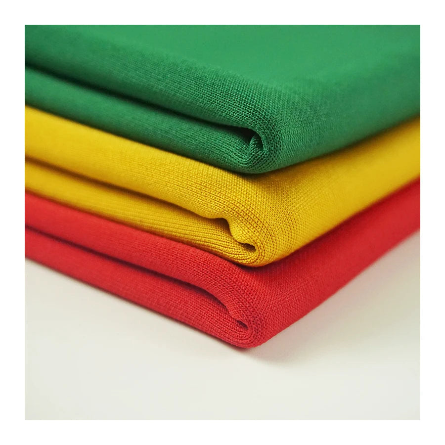 Wholesale Custom Knit Various Solid Color Polyester Spandex Stretch Knit scuba Fabric for Garment scuba Fabric Sweatshirt
