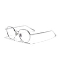 2025 Men's Fashion Square Titanium Alloy Eyeglasses Frames Optical Prescription Eyewear Women's Retro Myopia Glasses