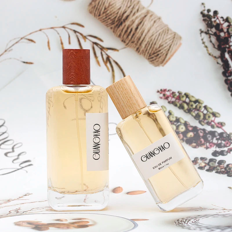 OEM 50ml 100ml Empty Spray Scent Bottle New Desgin Cylinder Perfume Glass Bottle