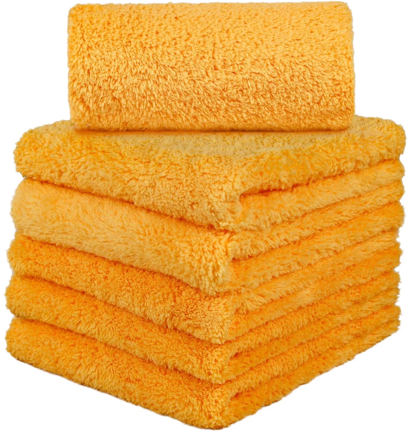 380GSM Edgeless Knitted Microfiber Quick-Dry Car Wash Towel 40x40cm Custom Logo Polyester Cleaning Cloth Drying Kitchen Use