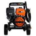4000psi/275bar 190F 420cc Italy Triplex Pump Gasoline Pressure Washer for Fleet Washing