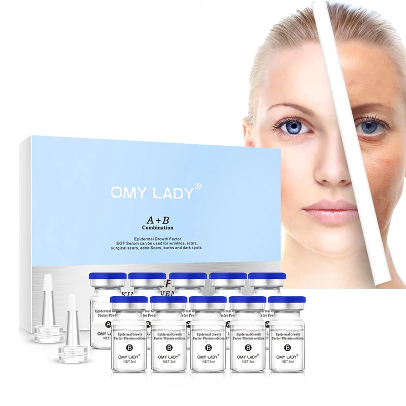 Custom logo Anti Aging Egf Serum Pigmentation Corrector Microneedling Regeneration Serum