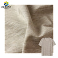 OEM 100% Pima Cotton Slub Jersey Knit Sheer Pure Cotton Fabric for Summer Women t Shirt Clothing