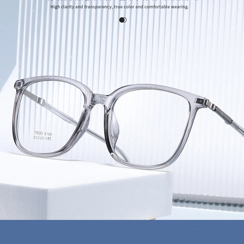Stock Clearance Ready Trendy Spectacle New Tr90 Frame Random Eyewear Optical Eye Glasses Brand Frame