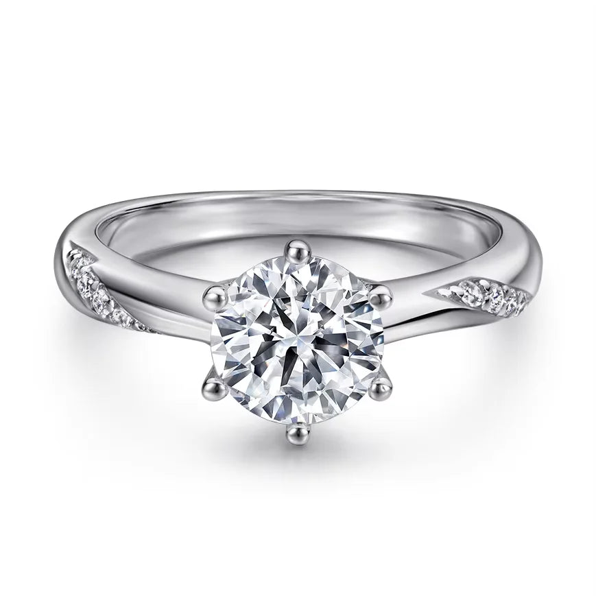 Moissanite Price Per Carat Moissanite Solitaire Engagement Rings Moissanite Rings Kay Jewelers