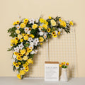 WG240043-1  Artificial Sunflower Factory Custom Wedding Props Background Arch Party Decoration
