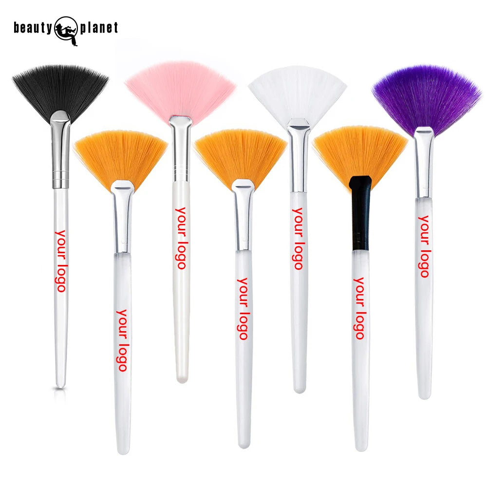 Beauty Planet Custom Fluffy Facial Brush Soft Esthetician Supplies Mini Masking Acid Peel Skin Tools Facial Cleansing Brush