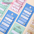 New Office Notes n Times Student Colored Stickers Cartoon Cute Pet Sticky 1751
