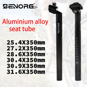 High Quality Adjustable Seat Post Bike Aluminum Seat Tube Material Type Length 350mm Diameter 25.4mm