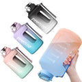 2022 New Hot Selling Plastic Sports Water Bottle Straight Drinking Plastic Bottle Portable Outdoor Water Bottle