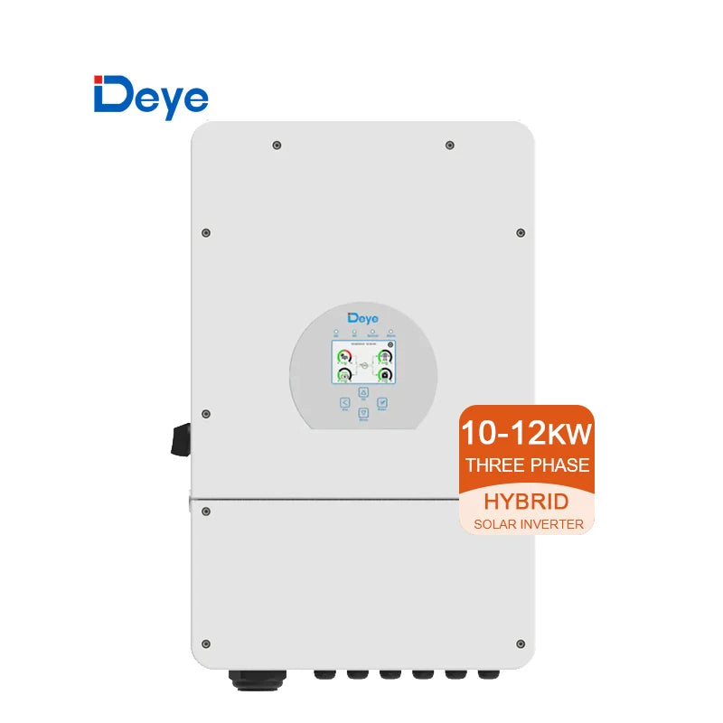 Deye Ip65 Energy Storage on Grid 3 Phase Hybrid Inverter 10K 12 Kw